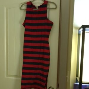 Striped Sleeveless Dress